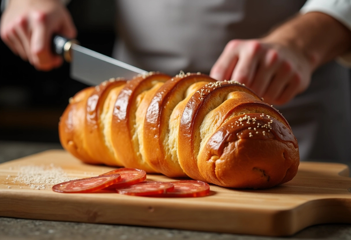 brioche saucisson